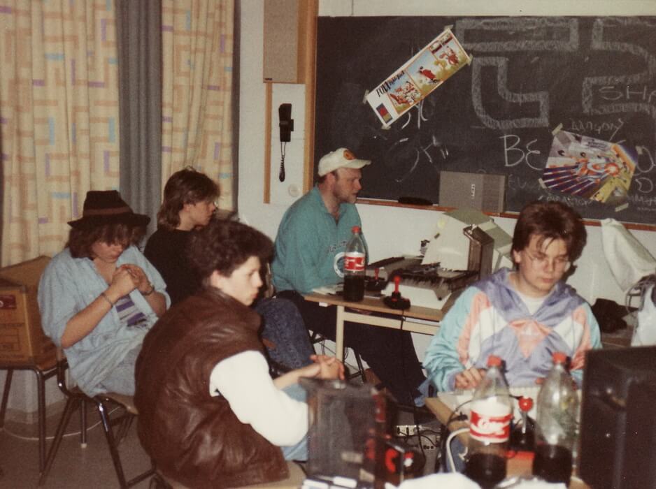 Horizon & Equinoxe Party - May 1989 - Triad, Jerry, MFL